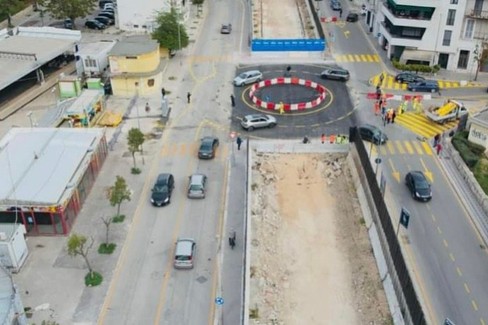 lavori di interramento ferroviario