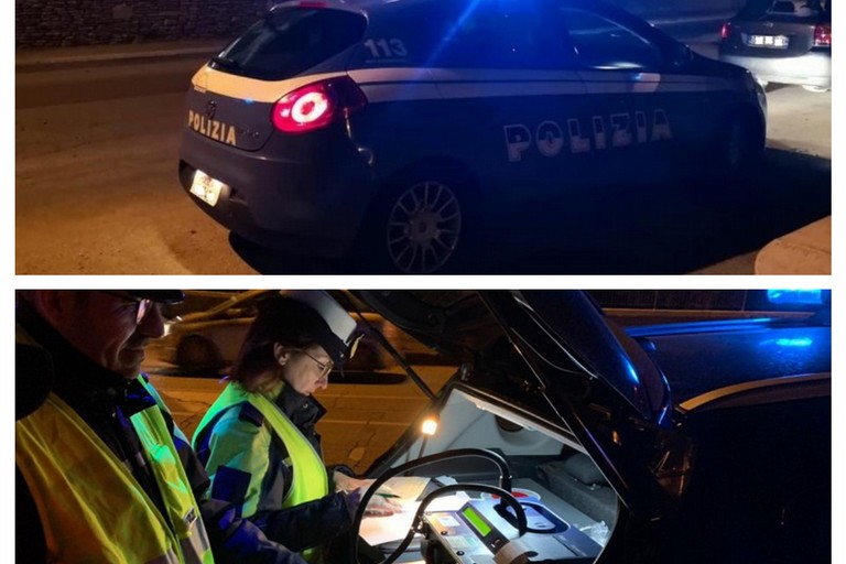 controlli da parte della Polizia di Stato e Polizia Locale