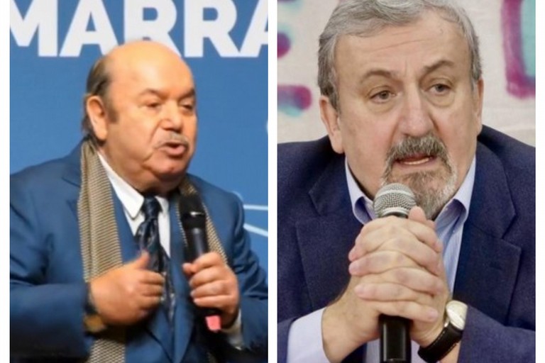Lino Banfi e Michele Emiliano