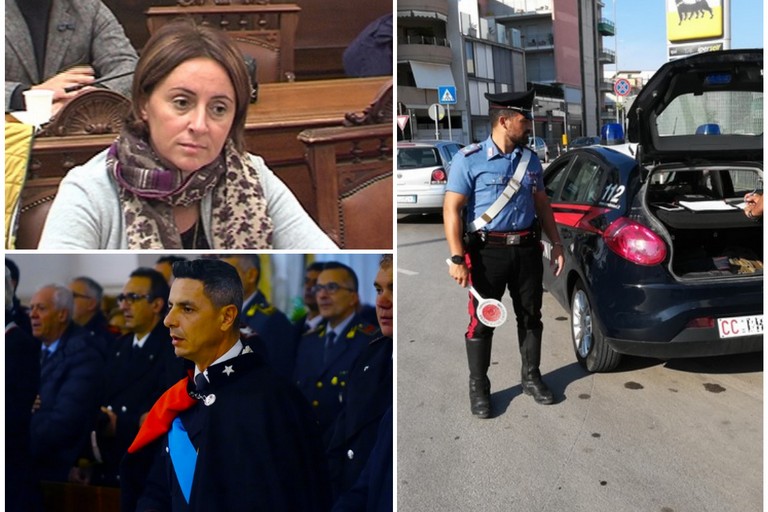 Sindaco Bruno ed Arma dei Carabinieri