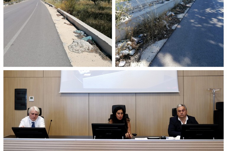 progetto di pulizia delle strade provinciali pugliesi