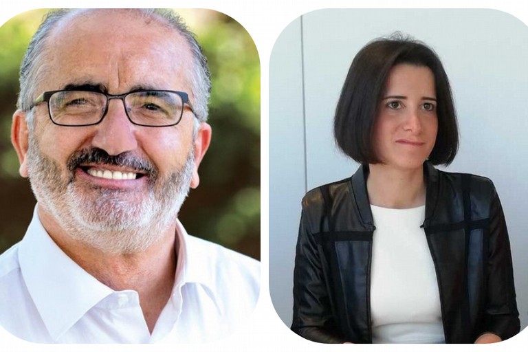 Rino Delvecchio con Antonella Laricchia