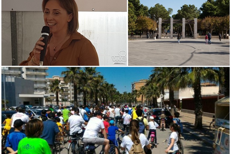 passeggiata in bicicletta con Giovanna Bruno