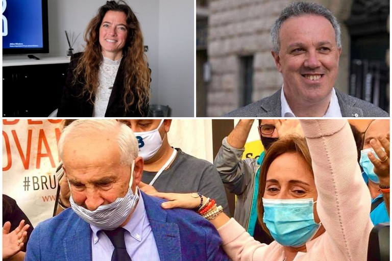 Sen. Assuntela Messina e dott. Sabino Zinni e la neo Sindaca Giovanna Bruno
