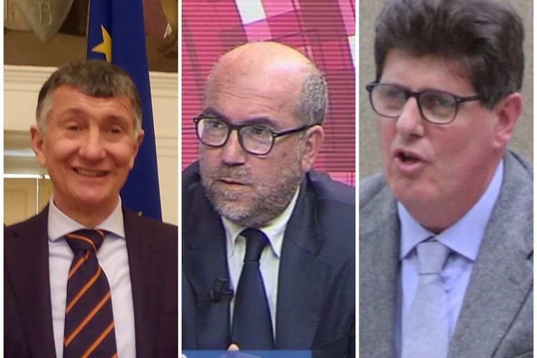da sx Marchio Rossi, Di Fazio e Lacarra