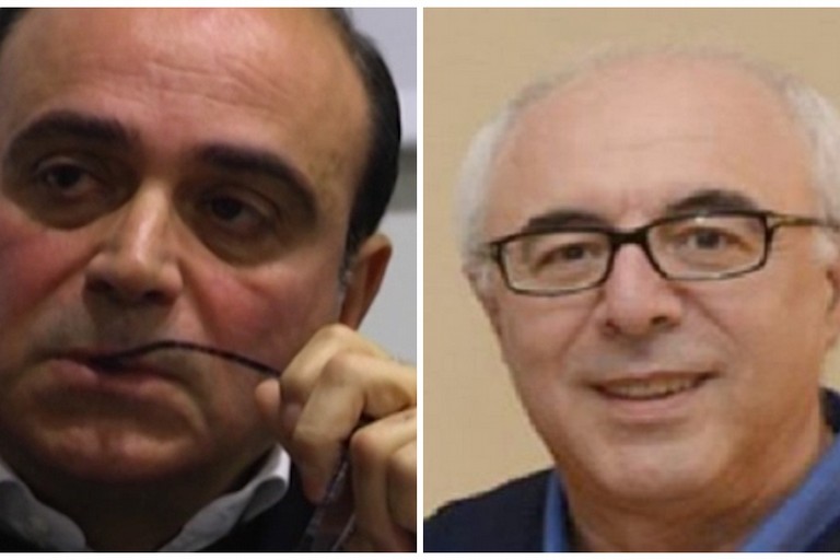 Franco di Chio (a sx) con Pinuccio Pomo