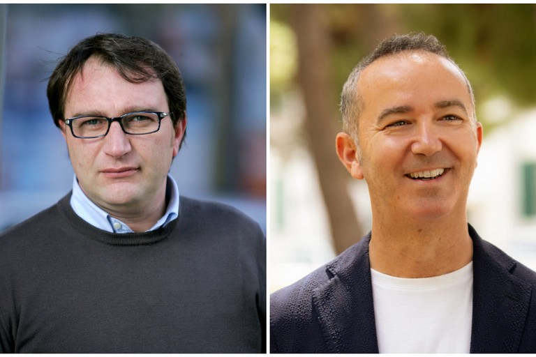 da sx Gianni Vilella e Michele Coratella