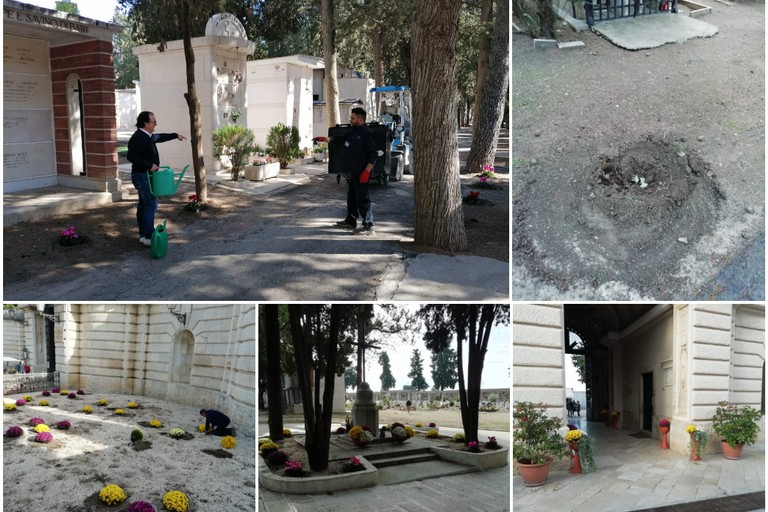Commemorazione dei Defunti: al Cimitero rubati anche gli addobbi floreali