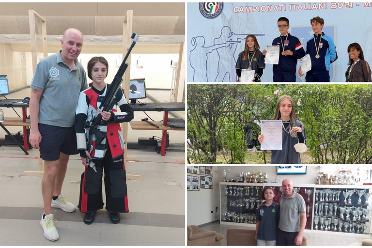 campionati di tiro a segno laureano gli atleti della sezione di Andria