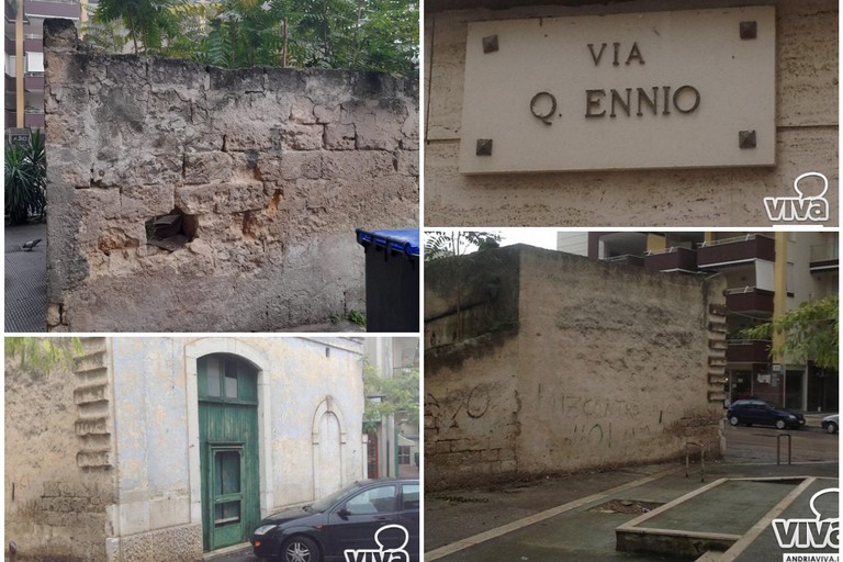 Rischio di crollo per il rudere di via Quinto Ennio