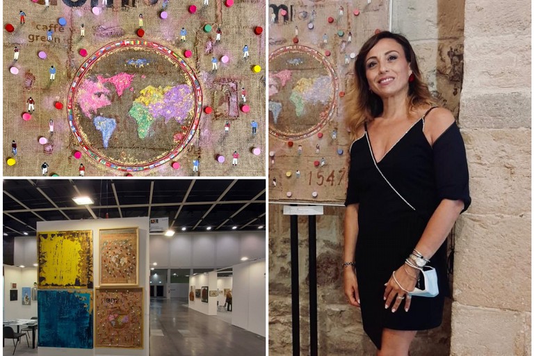Ricarda Guantario ad “ArtePadova” nello stand “Art International”