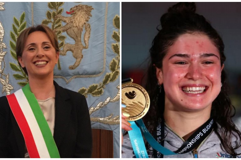 Sindaco Giovanna Bruno e Benedetta Pilato