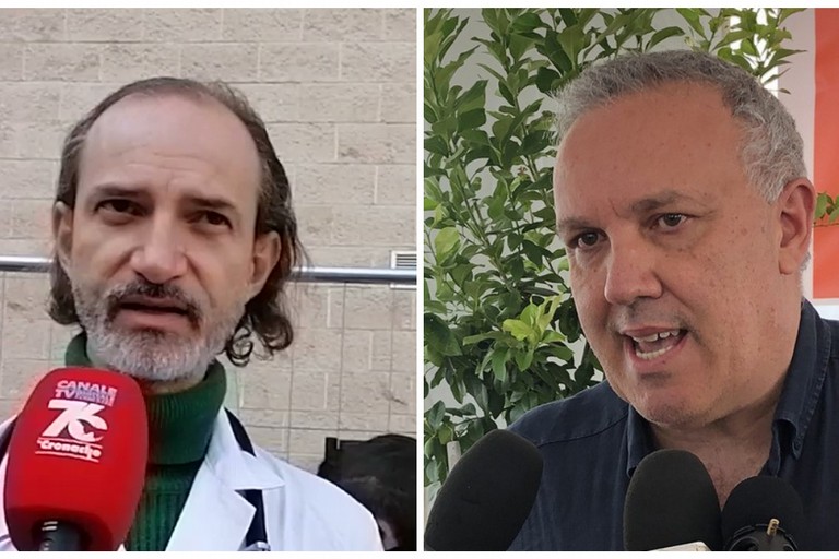 dott. Valentino (sx) ed il notaio Zinni