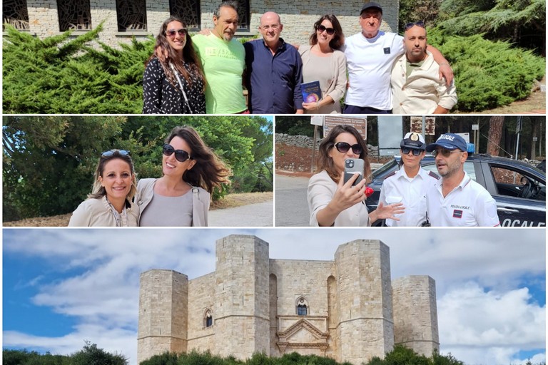 Castel del Monte e la costa di Bisceglie