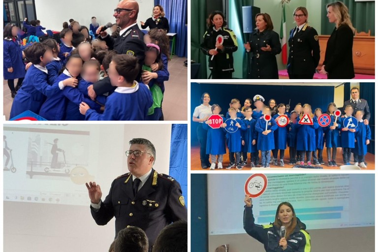 La Polizia Locale di Andria incontra gli alunni delle scuole elementari