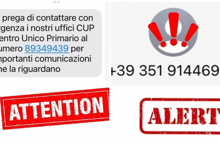 Messaggi truffa