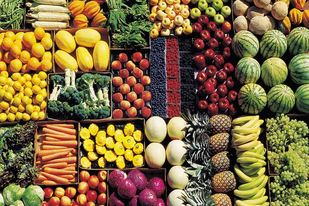 verdura mercato ortofrutticolo
