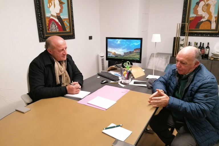 Alfonso Fucci (a sx) e Riccardo Guglielmi