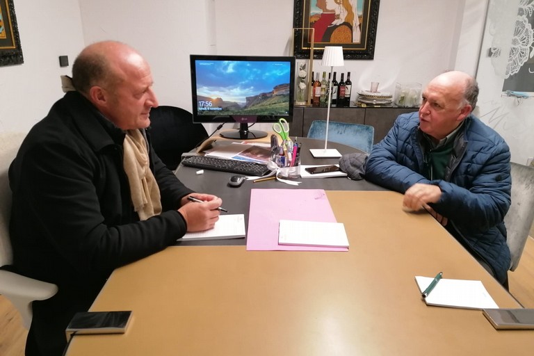 Alfonso Fucci (a sx) e Riccardo Guglielmi