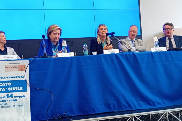 Incontro scuola avvocatura al Liceo Classico