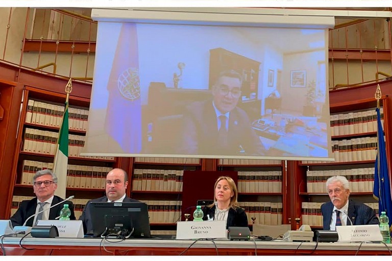 Sindaco Bruno alla presentazione di QOCO 2023
