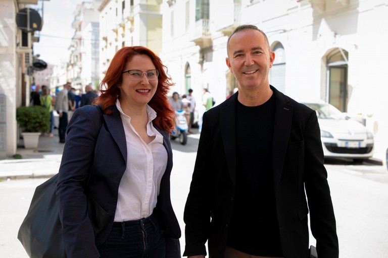 Grazia Di Bari e Michele Coratella