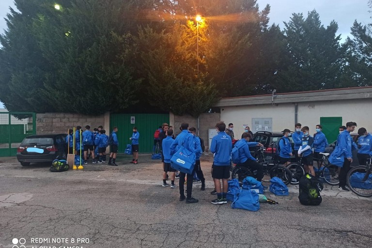 I ragazzi della Football Academy Andria costretti ad annullare lallenamento