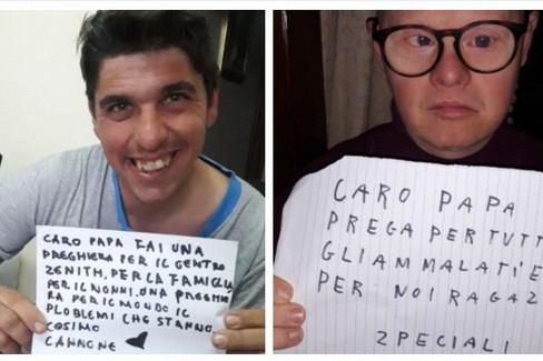 Il Centro Zenith scrive al Papa JPG