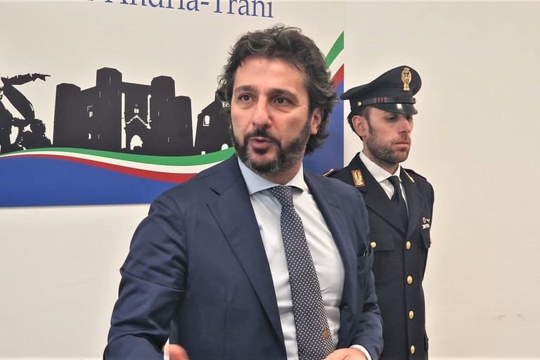 Il nuovo questore della Bat Alfredo Fabbrocini. <span>Foto Ida Vinella</span>
