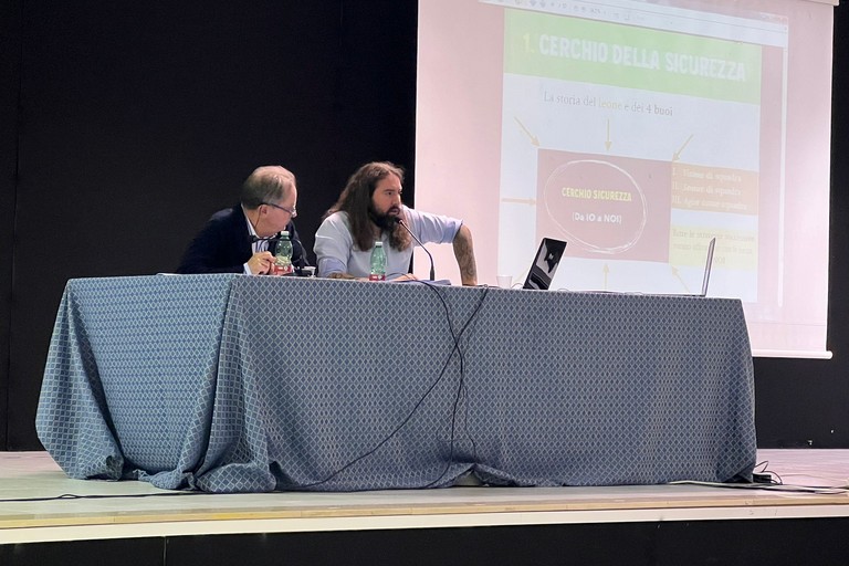 Il prof Stefano Rossi allistituto Lotti Umberto I