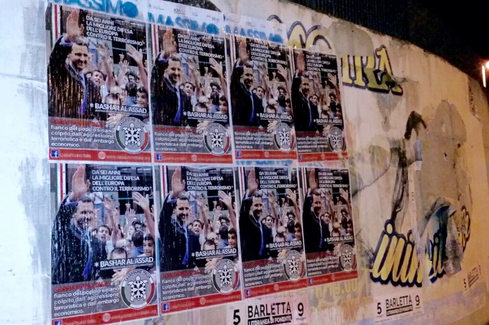 Manifesti di Casa Pound