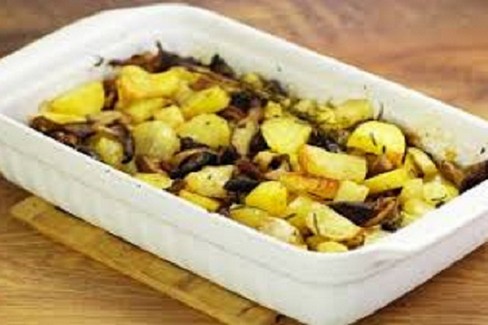 piatto pugliese con i funghi