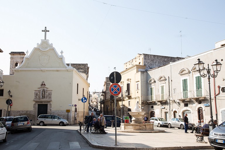 PIAZZA PORTA LA BARRA ANDRIA. <span>Foto Riccardo Di Pietro</span>