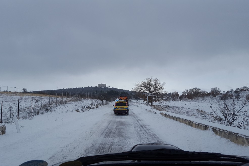 strade innevate