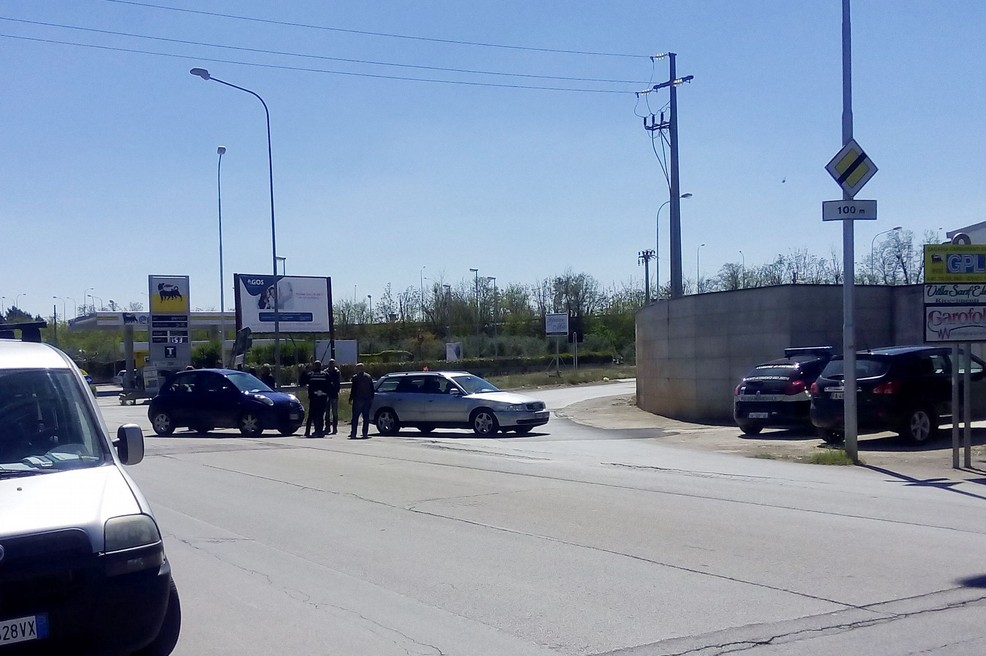 incidente svincolo via Corato