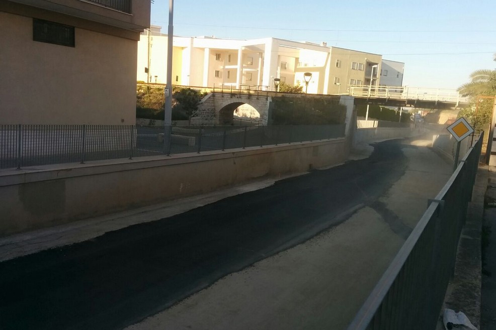riapre via Bisceglie