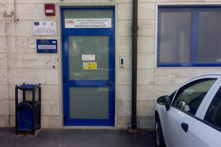centro trasfusionale, banca del sangue