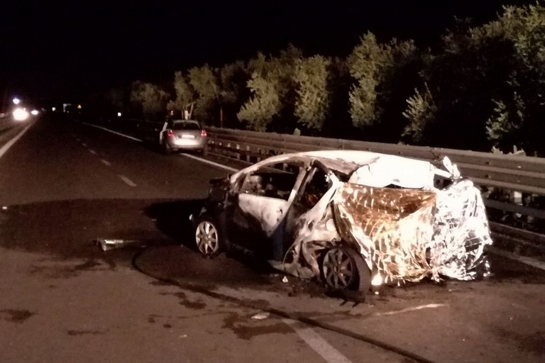 Incidente mortale sulla 16