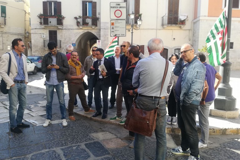 Sciopero dipendenti provincia Bat