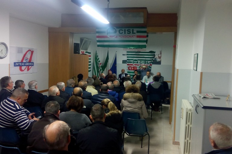 riunione sindacale CISL