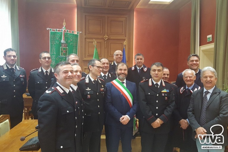 encomio per tre carabinieri coratini