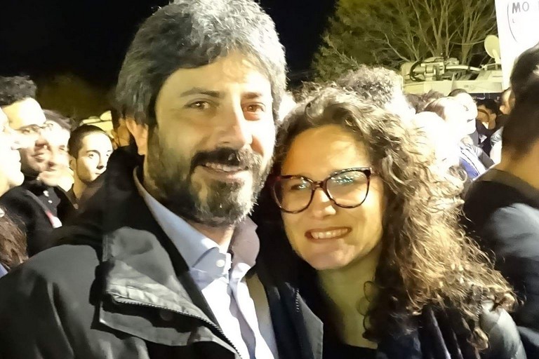 Roberto Fico con Grazia Di Bari