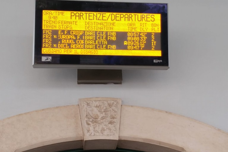 Ritardi nei treni