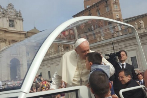 La scuola Carella da Papa Francesco