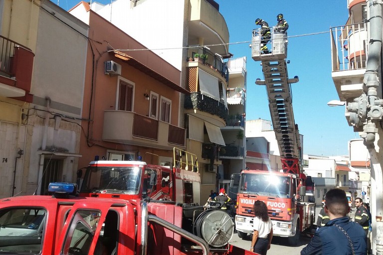 Soccorso in via Fornaci
