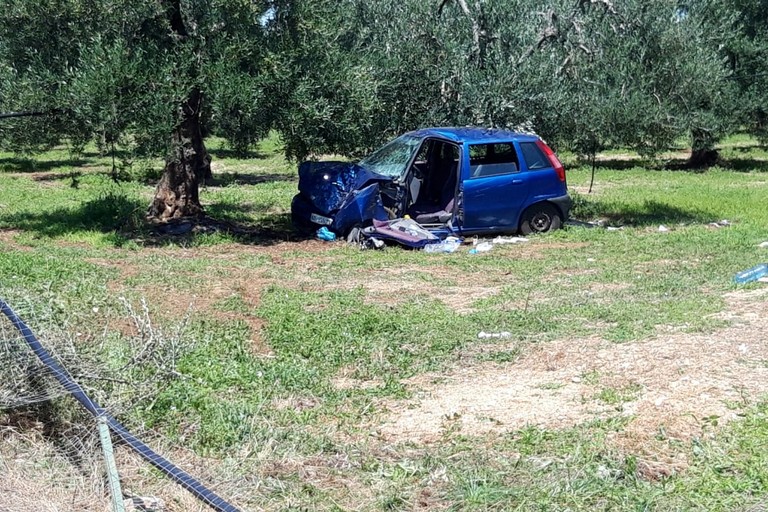 incidente stradale sull'Andria Bisceglie