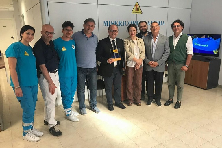visita della consigliera M5S Di Bari e del Dg Asl/Bt Delle Donne
