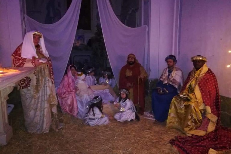 prima edizione del Presepe Vivente allestito a Palazzo Ducale