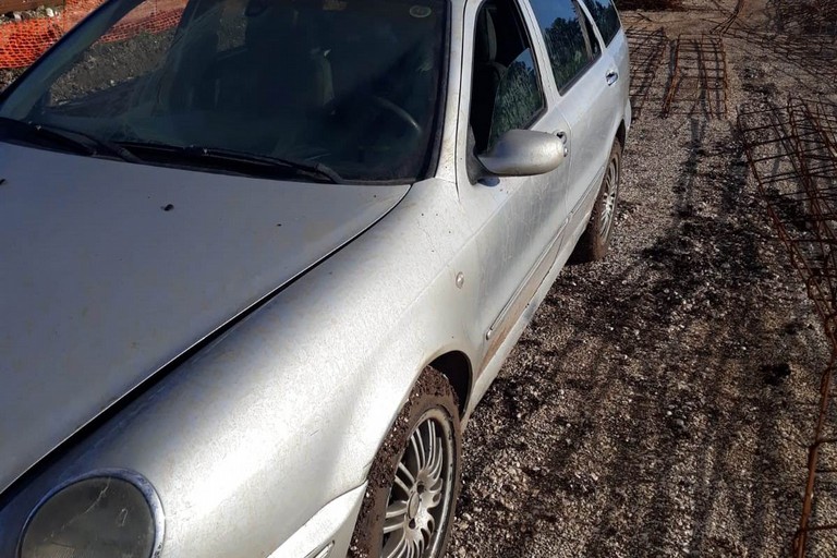 auto rubata recuperata