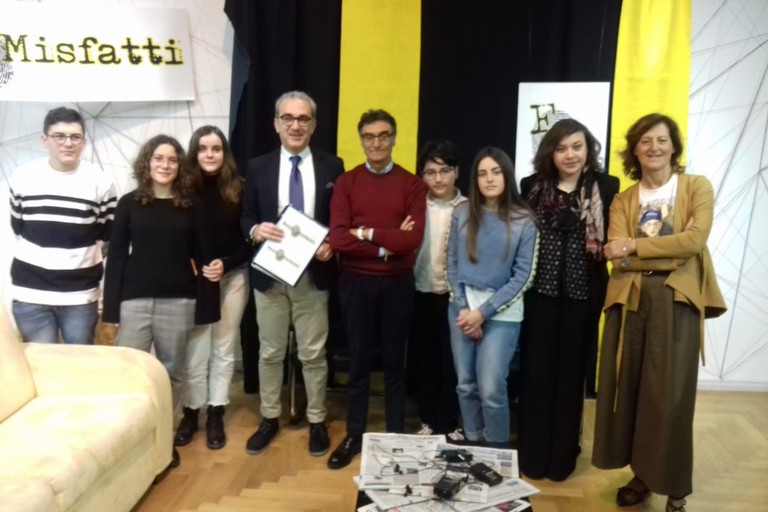 Gli alunni della scuola